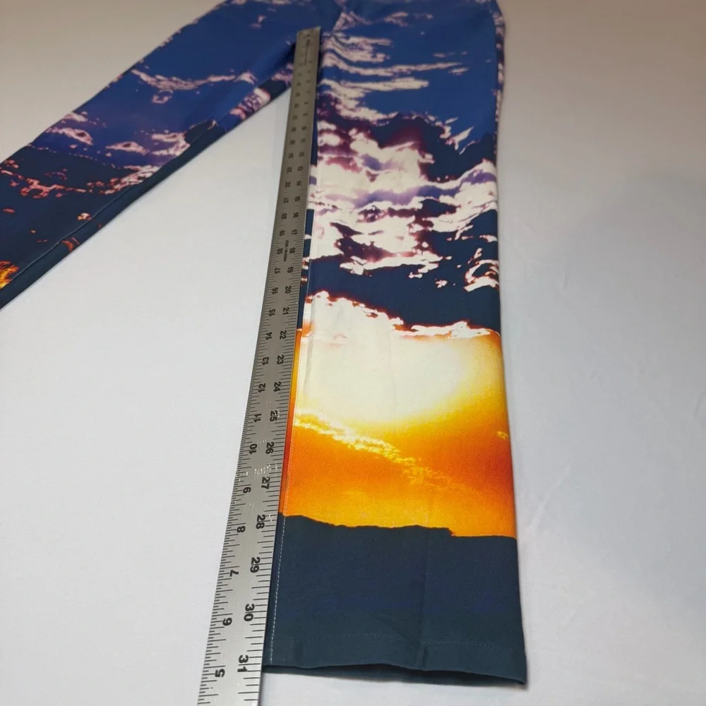 Minnie Rose Blue and Purple Tie-Dye Pants(Sky Print) - Picture 6 of 10